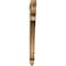 Ekena Millwork Olympic Arts & Crafts Smooth Bracket, Western Red Cedar, 3 1/2"W x 46"D x 46"H BKT04X46X46OLY03SWR - alternate 4